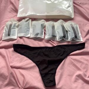 Black Minimalist Panties Intimates Sleepwear